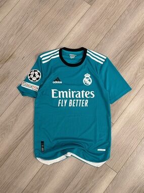 EDEN HAZARD REAL MADRID CF 2021-2022 LFP MATCH-ISSUED SHIRT